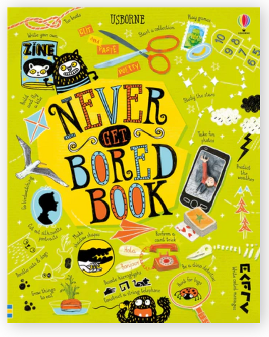 Never Get Bored Book
