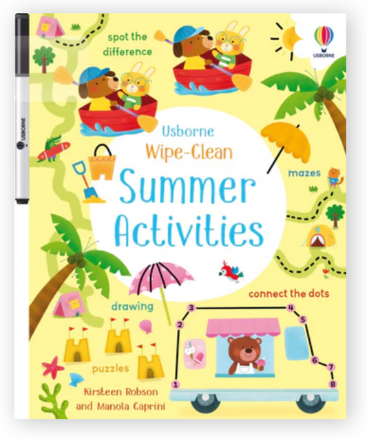 Wipe-Clean Summer Activities