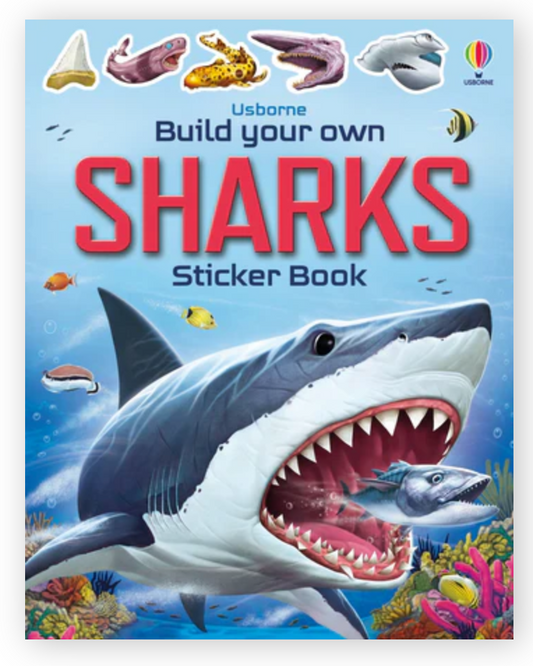 Build Your Own Sharks Sticker Book