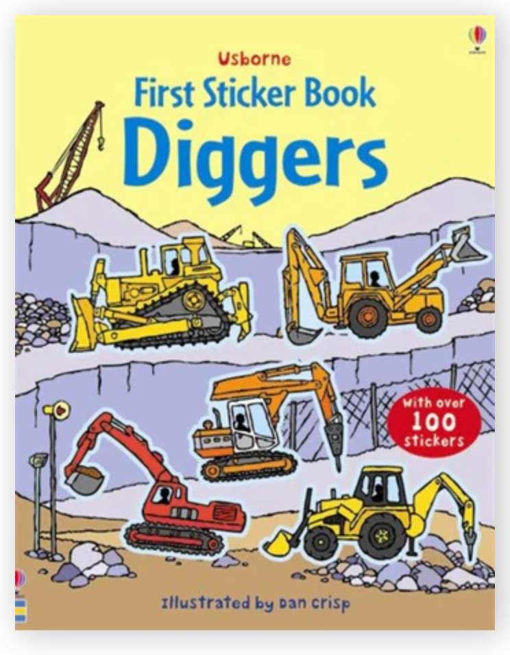 First Sticker Book: Diggers