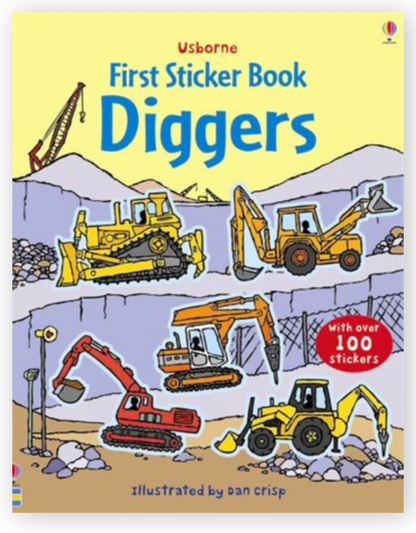 First Sticker Book: Diggers