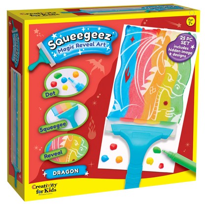 Magic Reveal Squeegee Art - Dragon