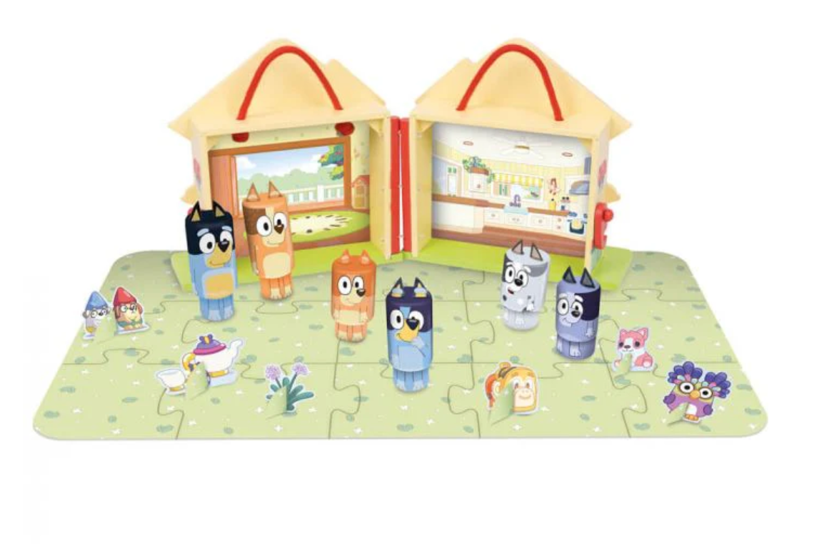 Bluey Wooden Carry Along House