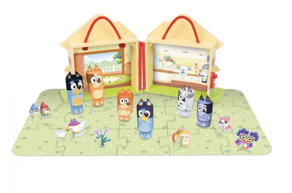 Bluey Wooden Carry Along House