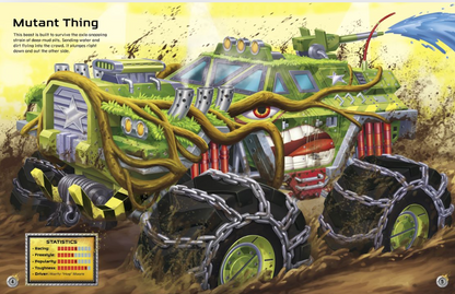 Build Your Own Monster Trucks Sticker Book