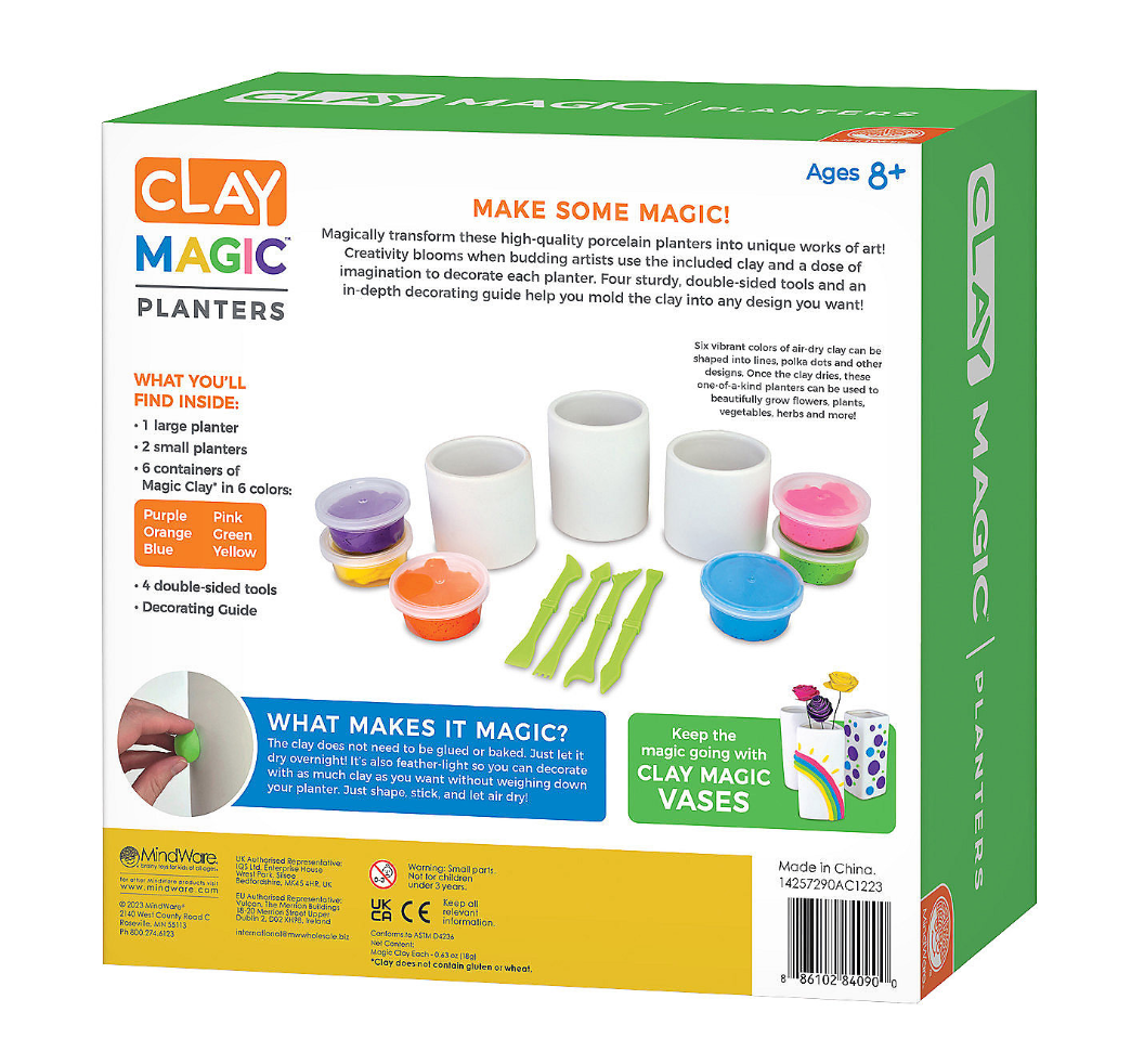 Clay Magic Planters
