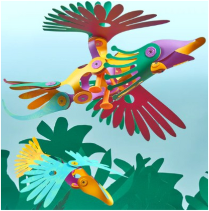 Clixo Tropical Birds 22pc Set