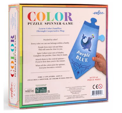 Color Puzzle Spinner Game
