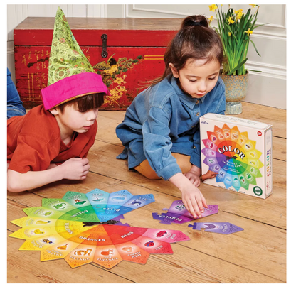 Color Puzzle Spinner Game