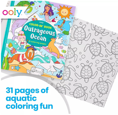 Color-in Book Outrageous Ocean