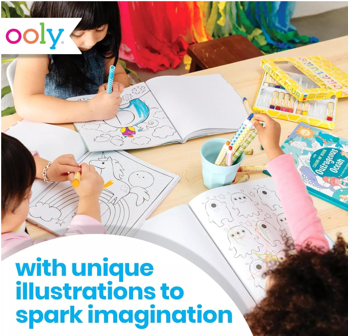 Color-in Book Outrageous Ocean