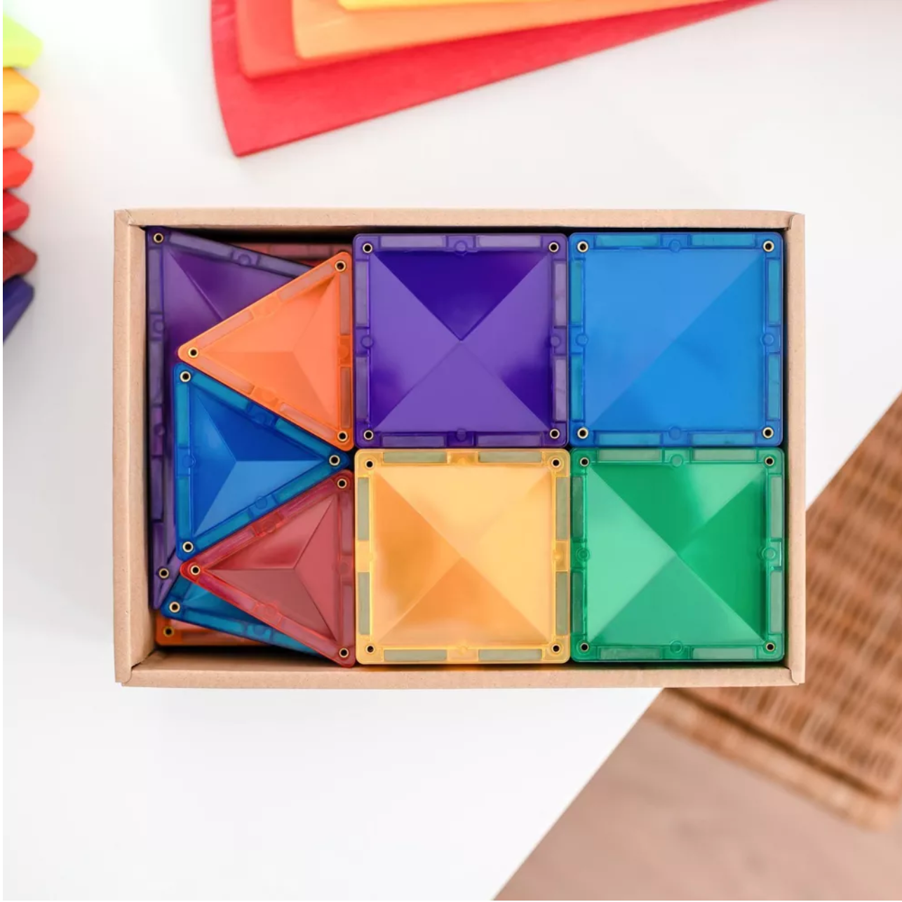 CONNETIX Rainbow Starter Pack 60 Pieces