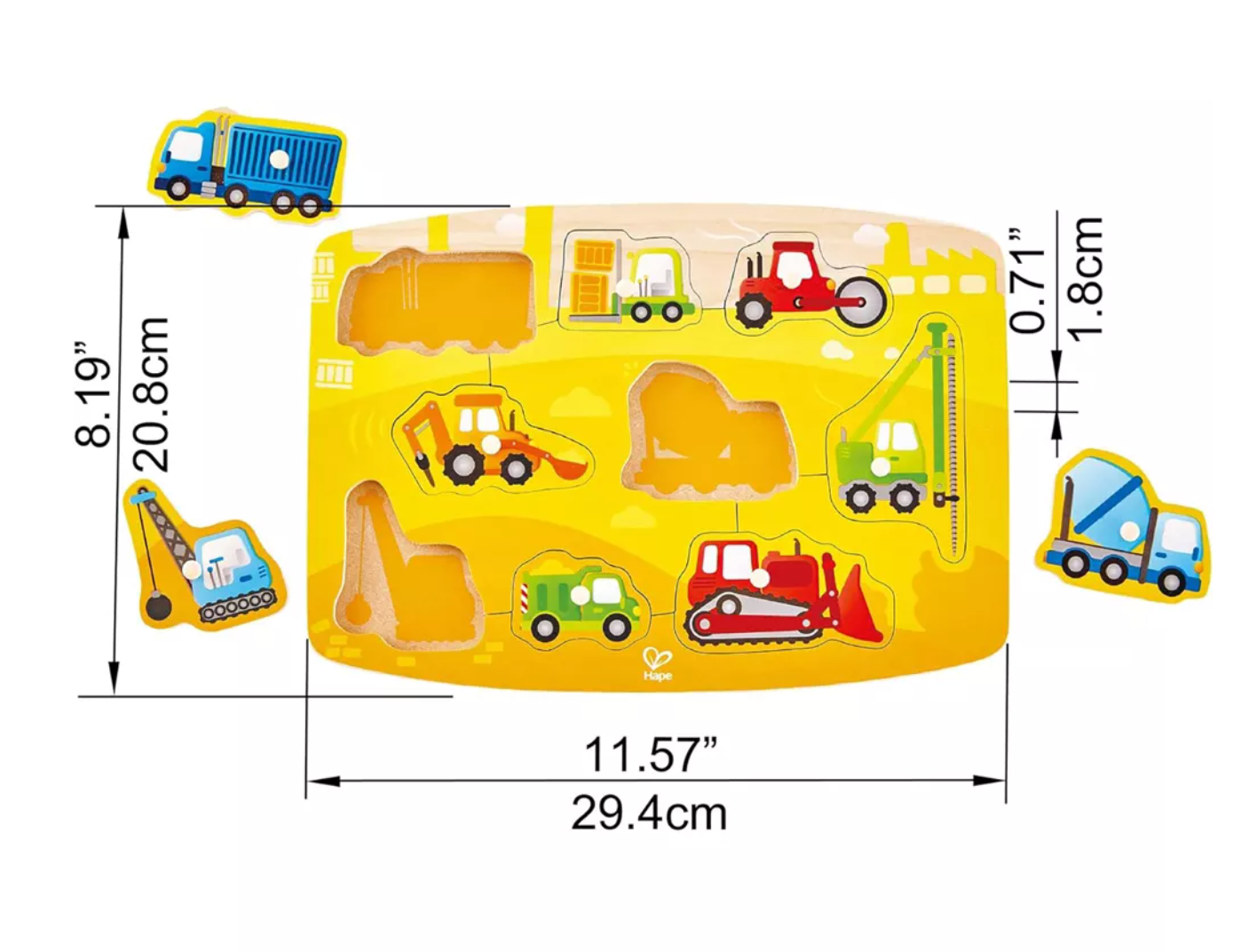 Construction Peg Puzzle