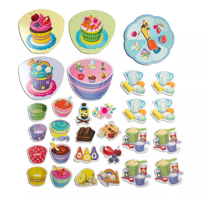 Cupcake Shaped Spinner Game