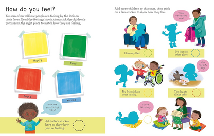 First Sticker Book: Feelings