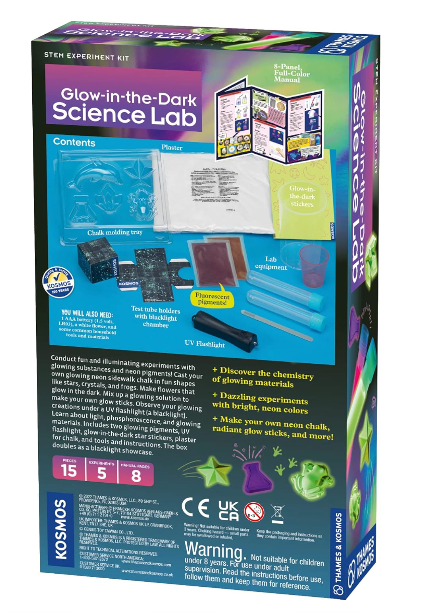 Glow-in-the-Dark Science Lab