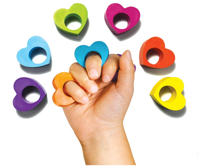 Heart Ring Crayons