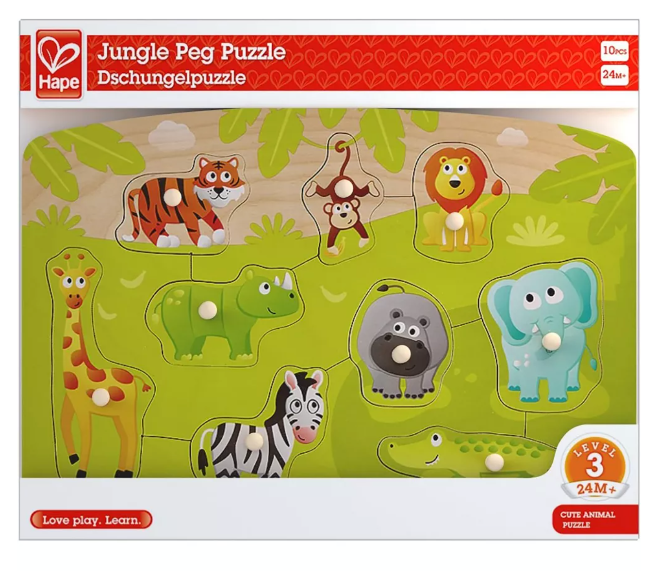 Jungle Peg Puzzle