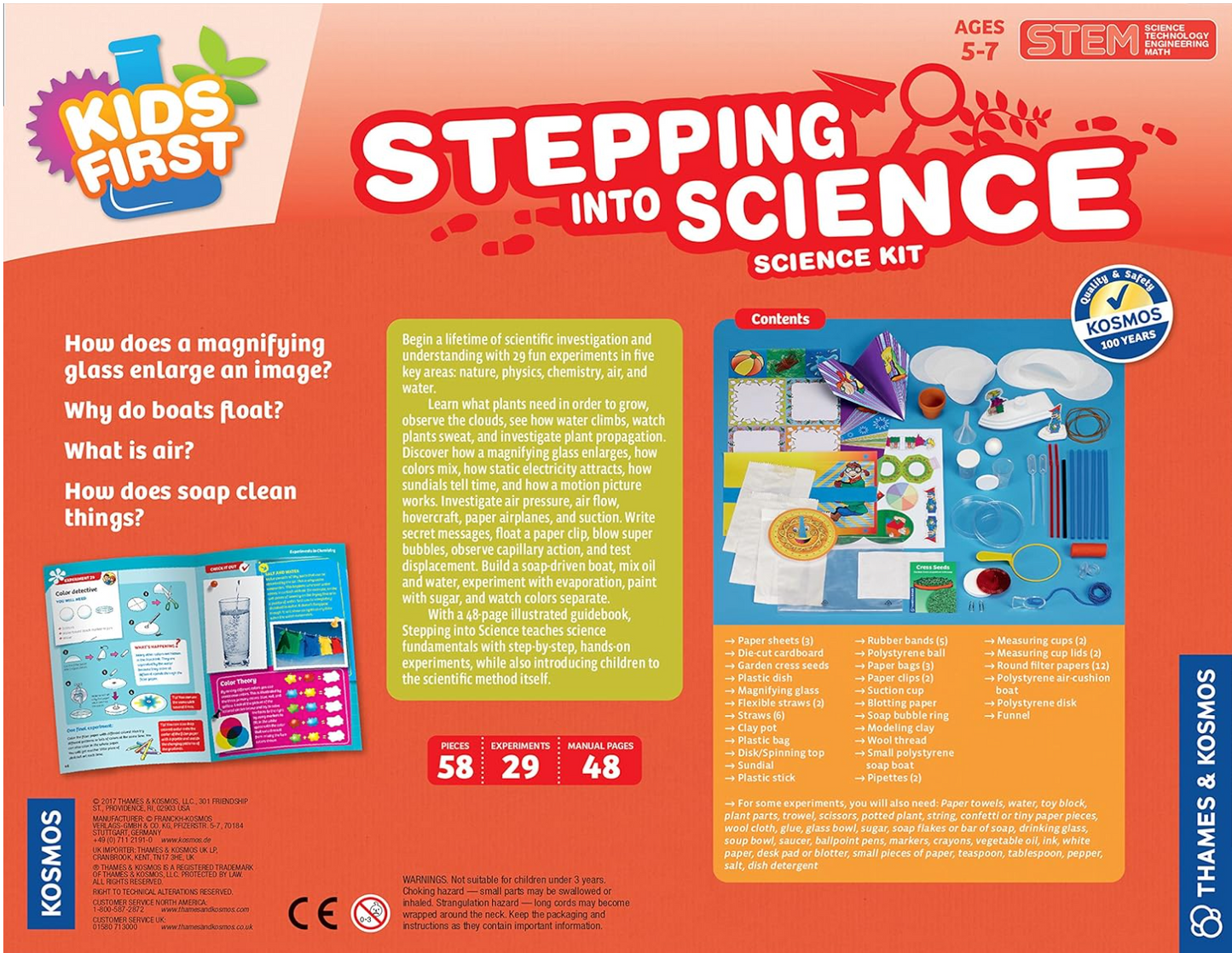 Kids First Stepping into Science