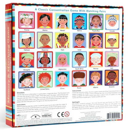 I Never Forget a Face Memory Matching Game