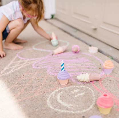 Ice Cream & Cake Chalk Set