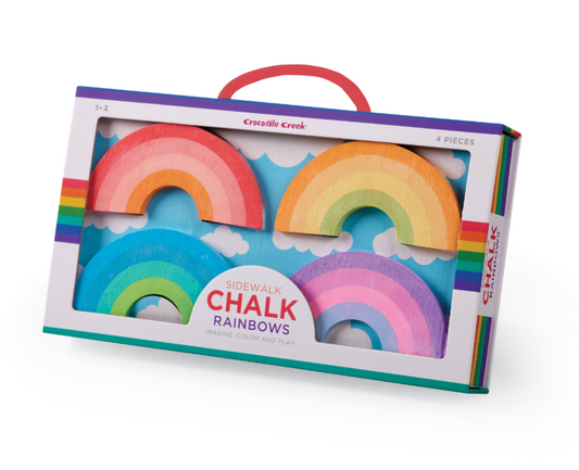 Sidewalk Chalk - Rainbows