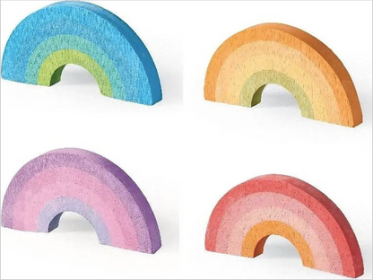 Sidewalk Chalk - Rainbows