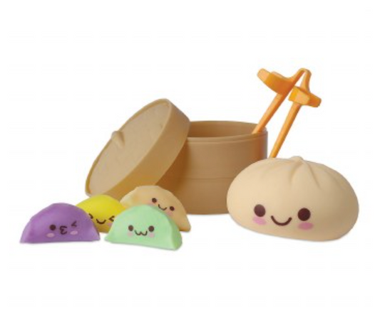 Foodie Fidgets - Squishy Bao Bun & Dumplings