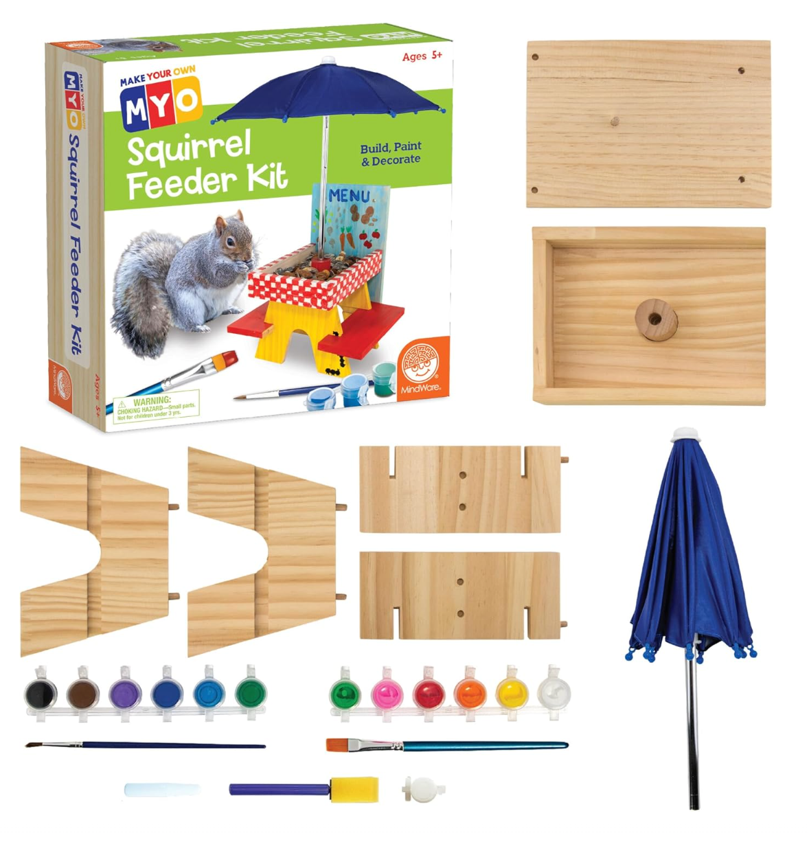 MYO Squirrel Feeder
