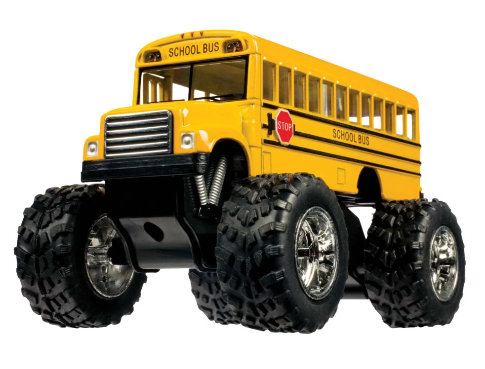 Diecast Monster School Bus