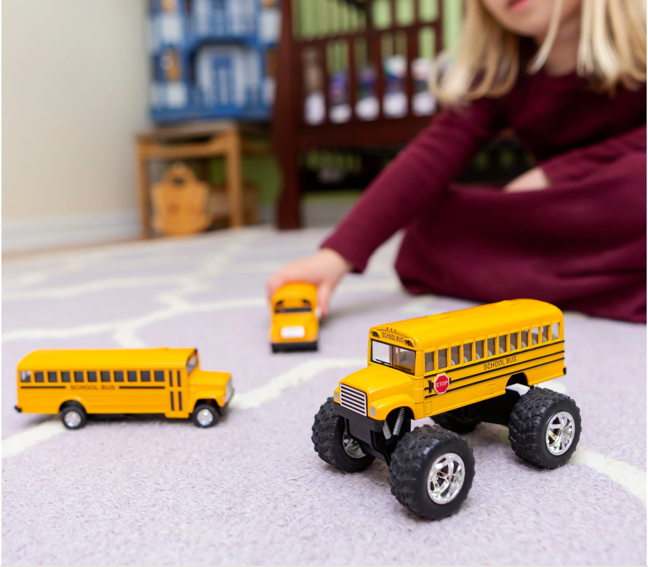 Diecast Monster School Bus