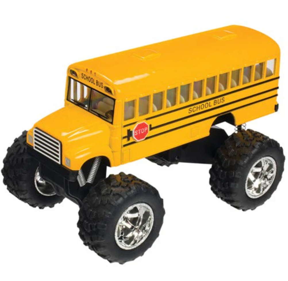 Diecast Monster School Bus