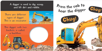Noisy Construction: My First Touch and Feel Sound Book