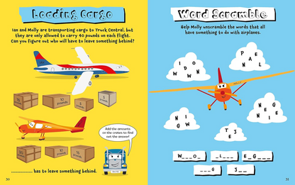 Boredom Busters: Things That Go Sticker Activity