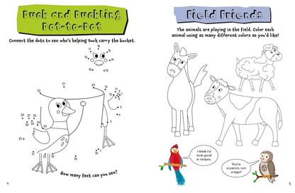 Boredom Busters: Animals Sticker Activity