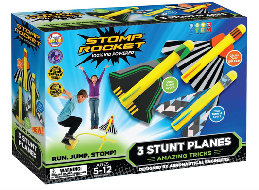 Stomp Rocket Stunt Planes