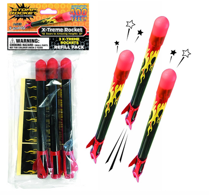 Stomp Rocket X-Treme Refill Pack