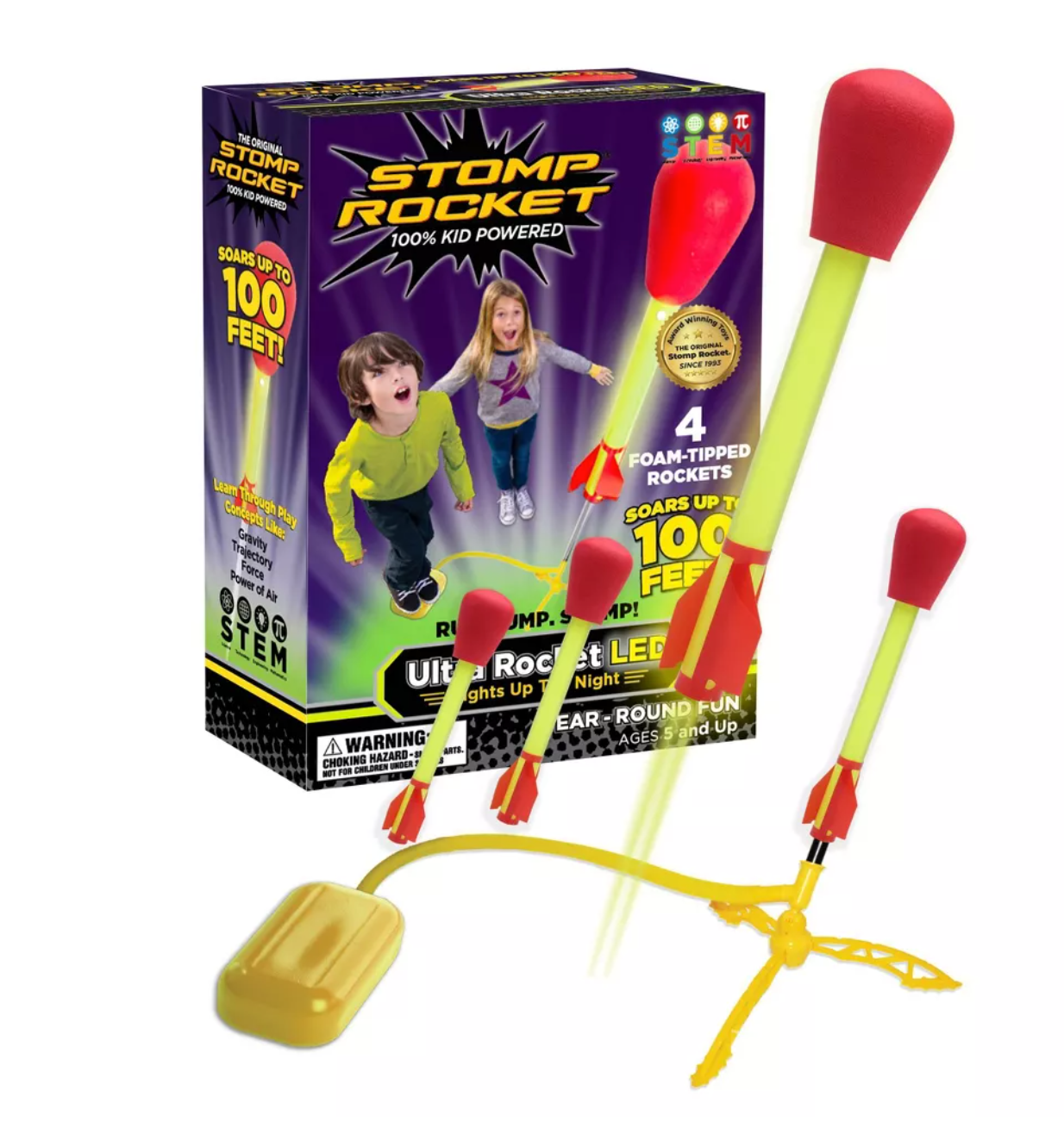 Stomp Rocket Ultra Rocket LED