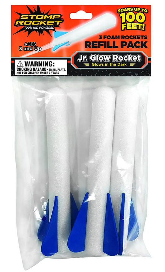 Stomp Rocket Jr. Glow Refill Pack