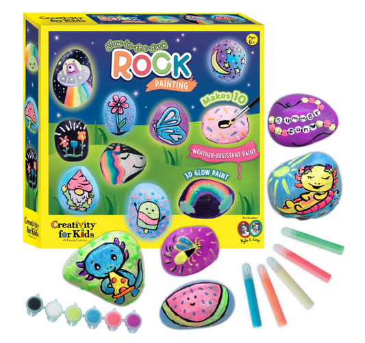 Glow in the Dark Rock Painting Kit