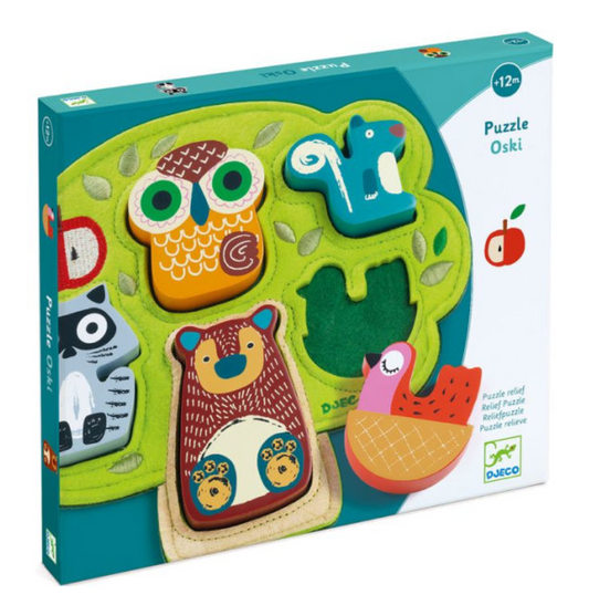 Wooden Puzzle Oski