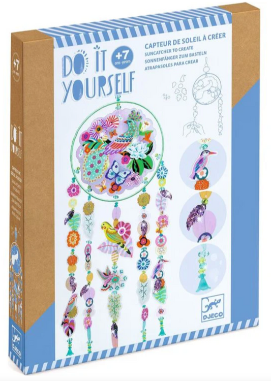 DIY Paradise Bird Suncatcher