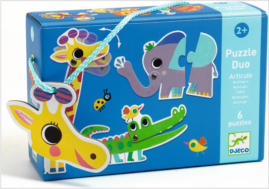 Puzzle Duo Articulo Animals