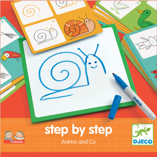 Step by Step Drawing Animo and Co