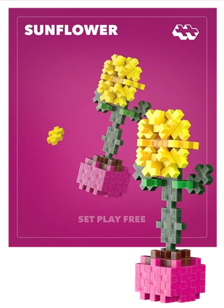 Plus Plus Play Plant Pack