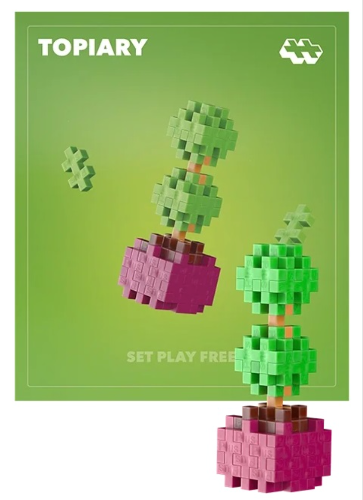 Plus Plus Play Plant Pack