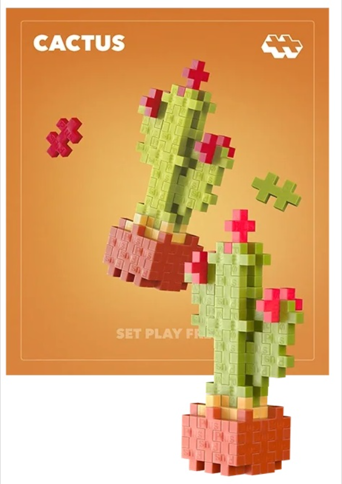 Plus Plus Play Plant Pack
