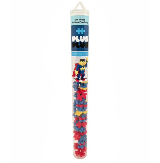 Plus Plus Tube - Superhero