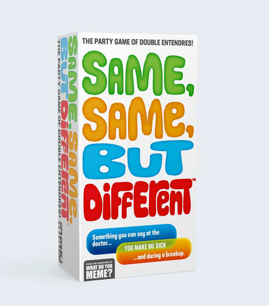 Same, Same, But Different