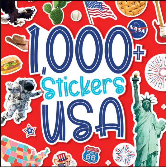 1,000 Stickers: USA